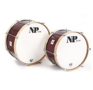 Bombo Charanga Forrado Cromo 40x20