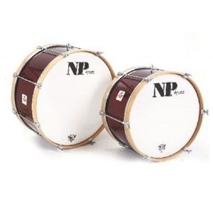Bombo Charanga Forrado Cromo 66x20